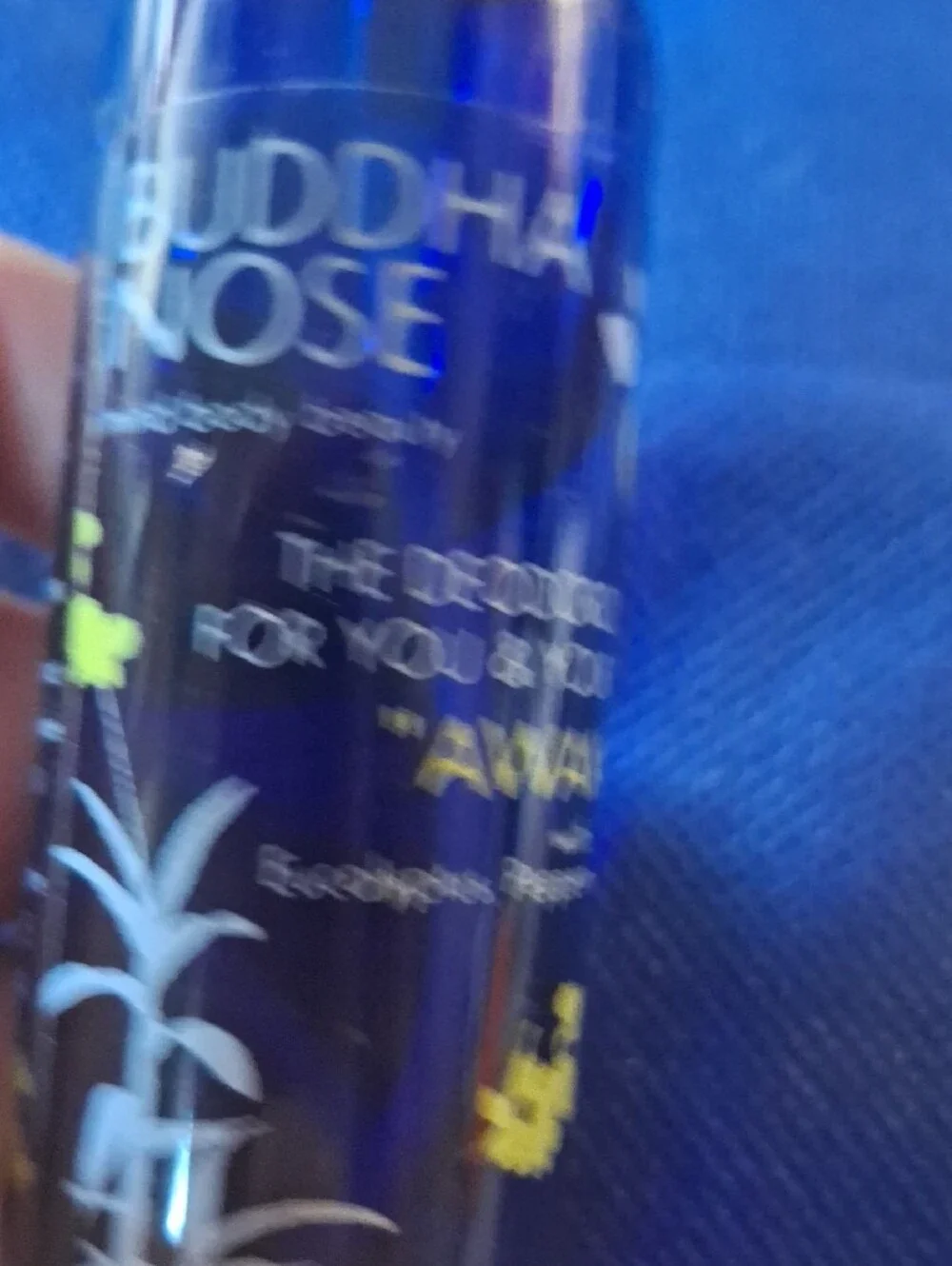 Awake Deodorizing Body Spray Buddha Nose Yoga Mat